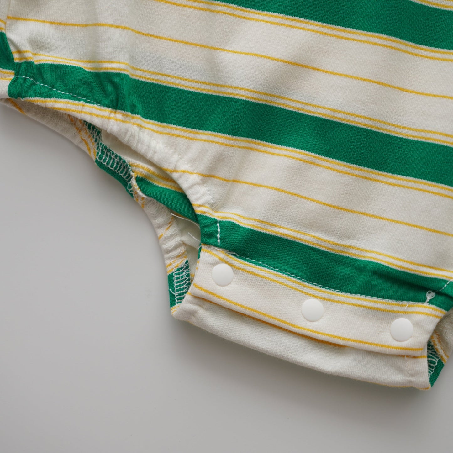 Line Bear Romper in Green (Size 90)