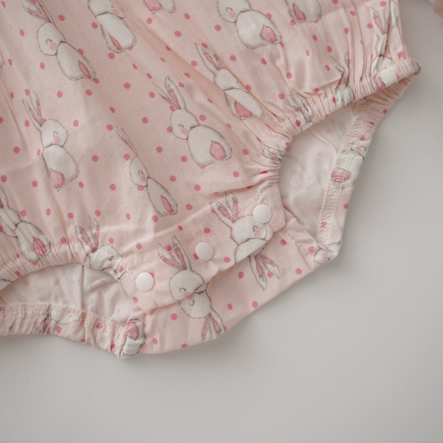 Bunny Print & Ear Romper (Size 73&80)