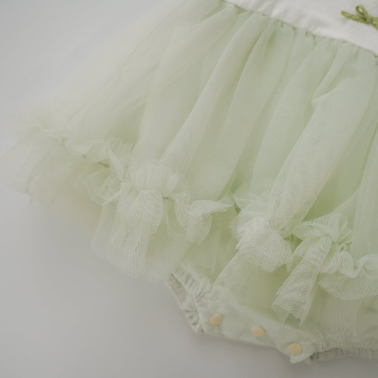 Candy Ribbon Mesh Romper