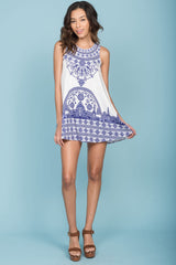 Colleen Loose and flowy Dress White