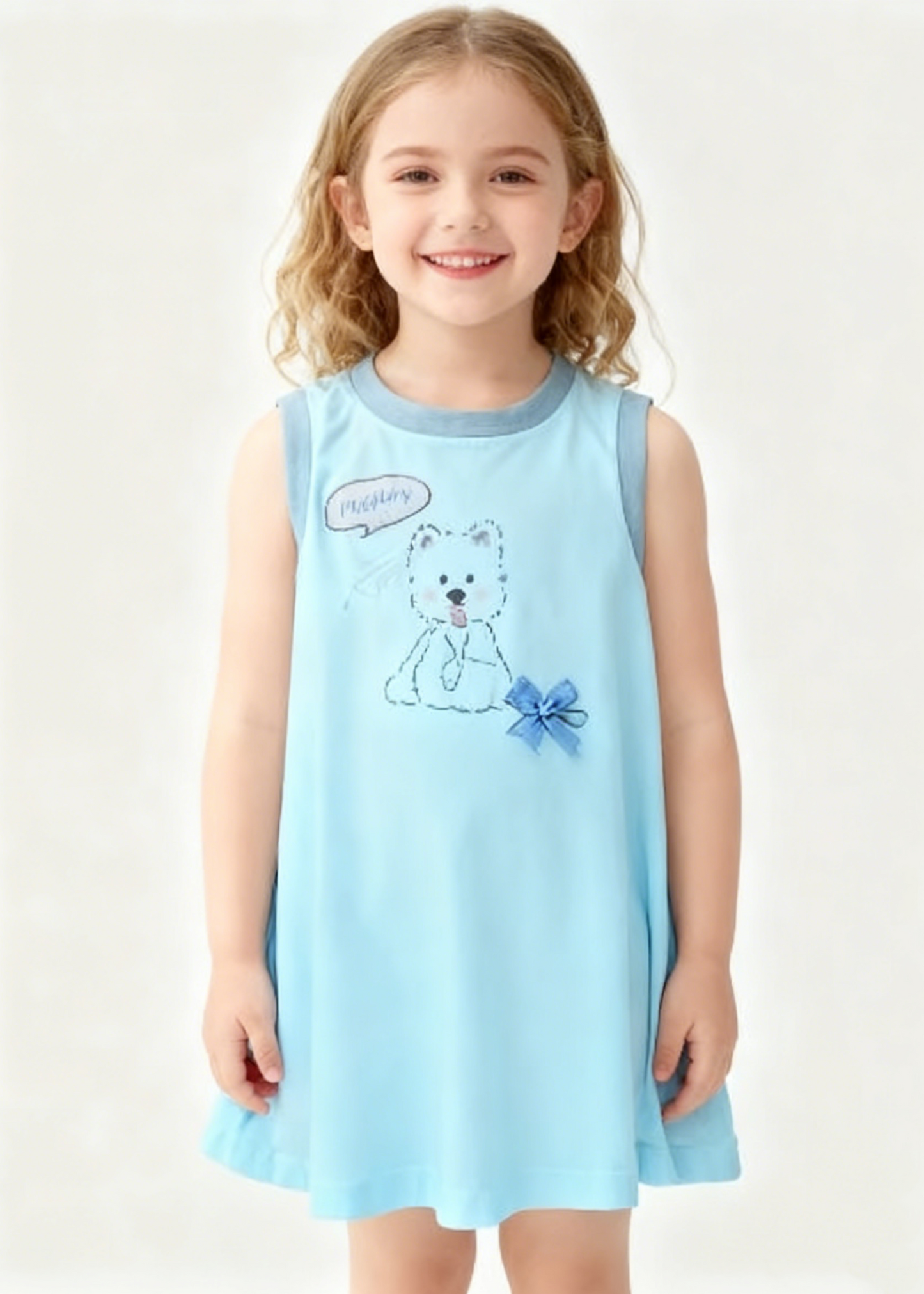 Puppy Simple Dress (Size 73&110)