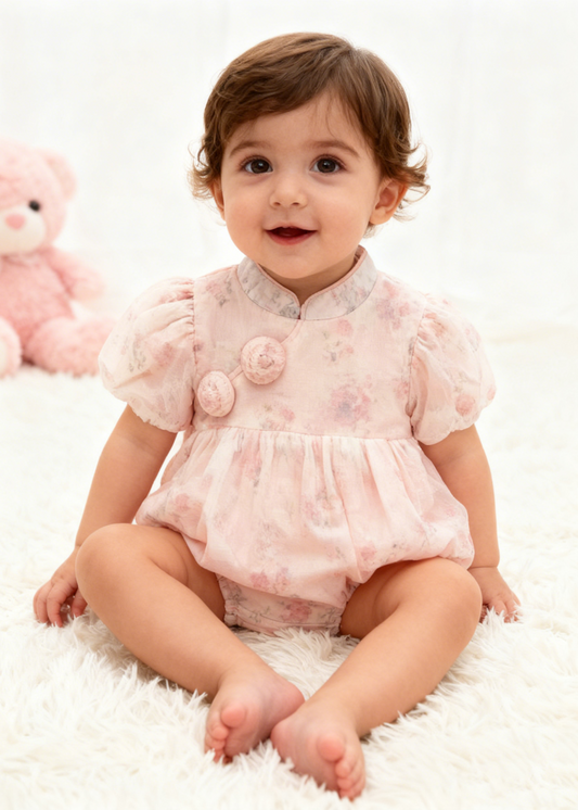 Rose Modern Design Sister Matching with Bag