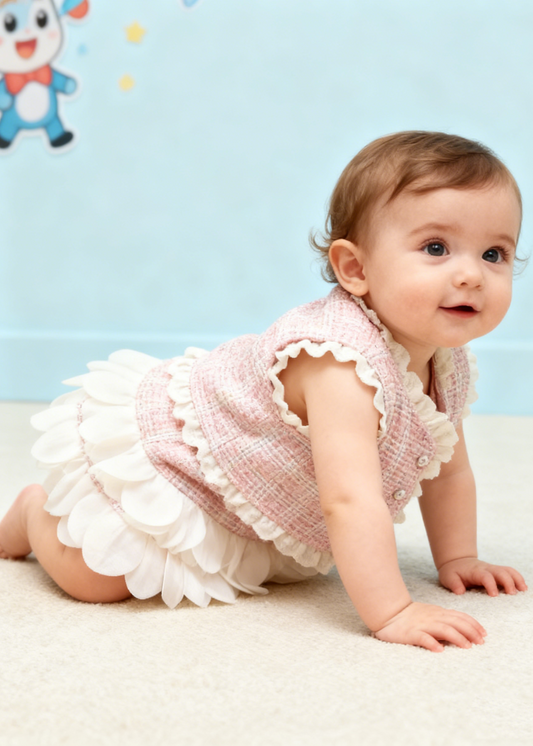 Classic Tweed Mini Dress