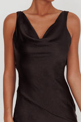 Cassiopeia Open Back Maxi Dress Black