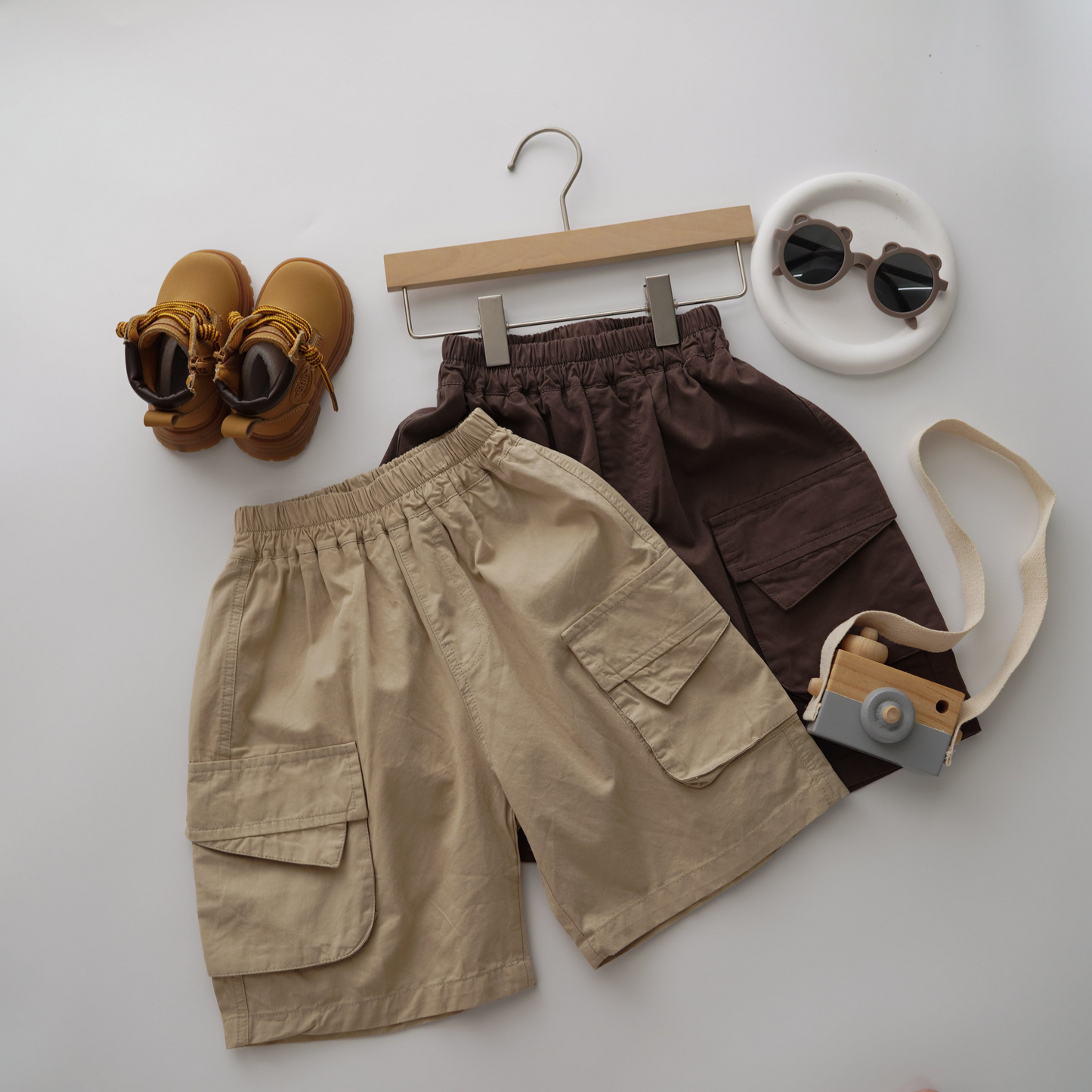 Trendy Pocket Knee Length Pants