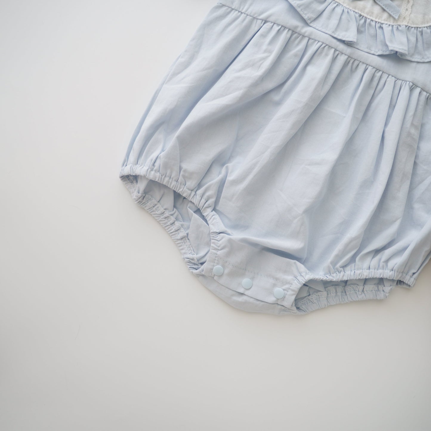 Pastel Baby Girl Ribbon Romper