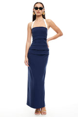 LIONESS 1999 Maxi Dress Navy
