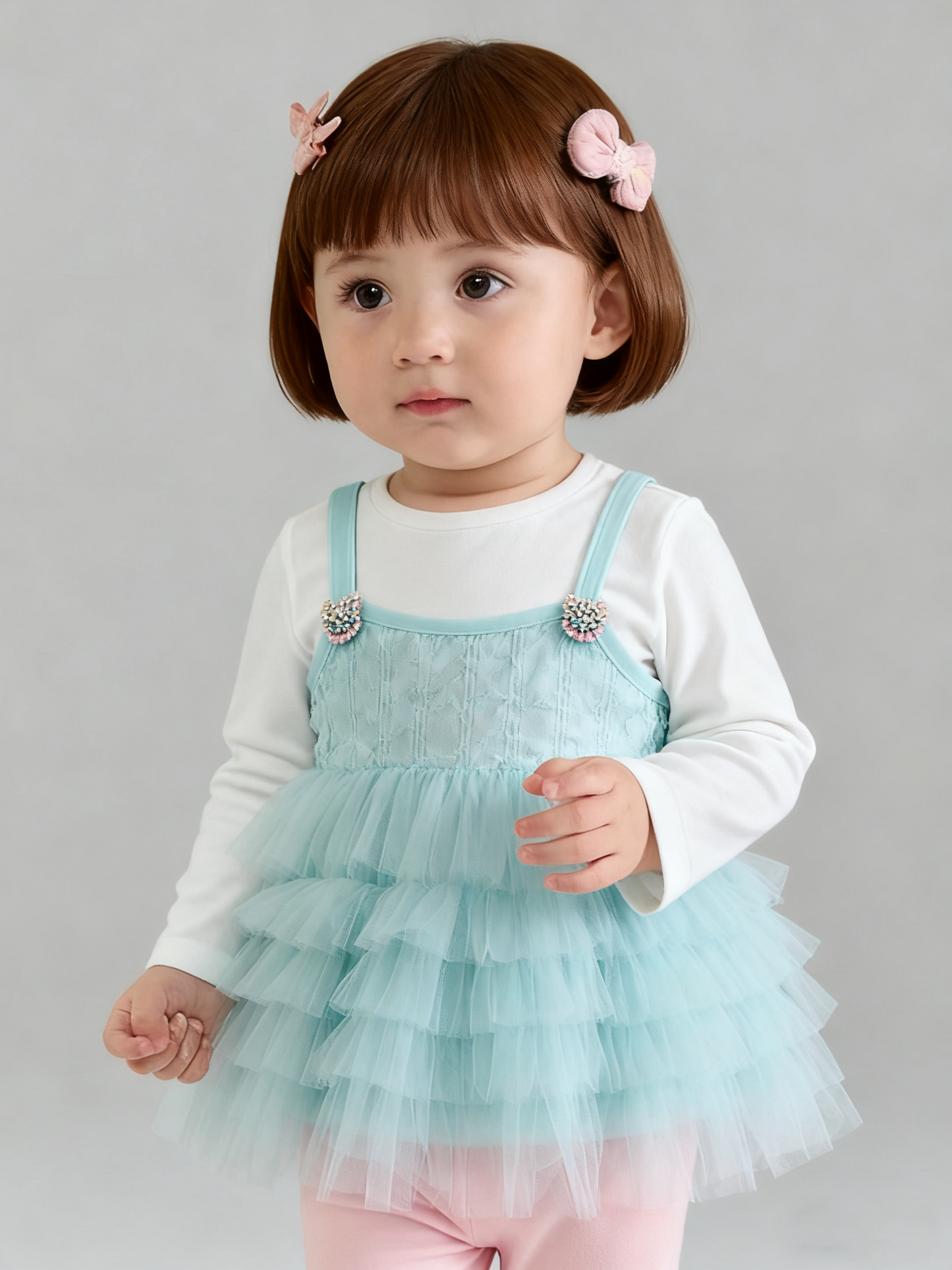 Princess Layered Dress & Inner Set